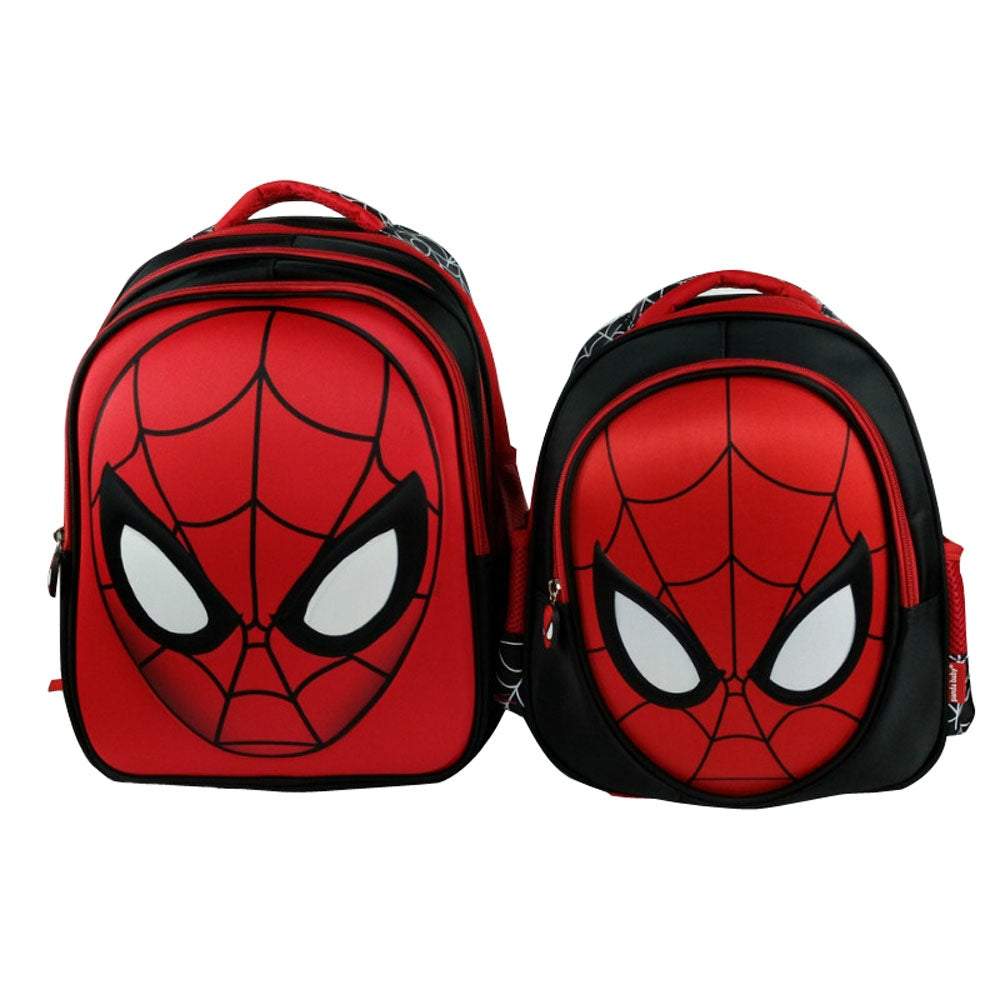 Buy3D Spider - man Backpack School Bag Nursery Primary School Kids Bags Now Cheaper With 3 - 5 Days Ship - PajamasBuy