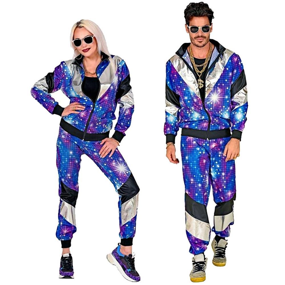 Buy80s Retro Disco Hip Hop Blazer Adult Cosplay Costume Outfits Carnival Suit Now Cheaper With 3 - 5 Days Ship - PajamasBuy