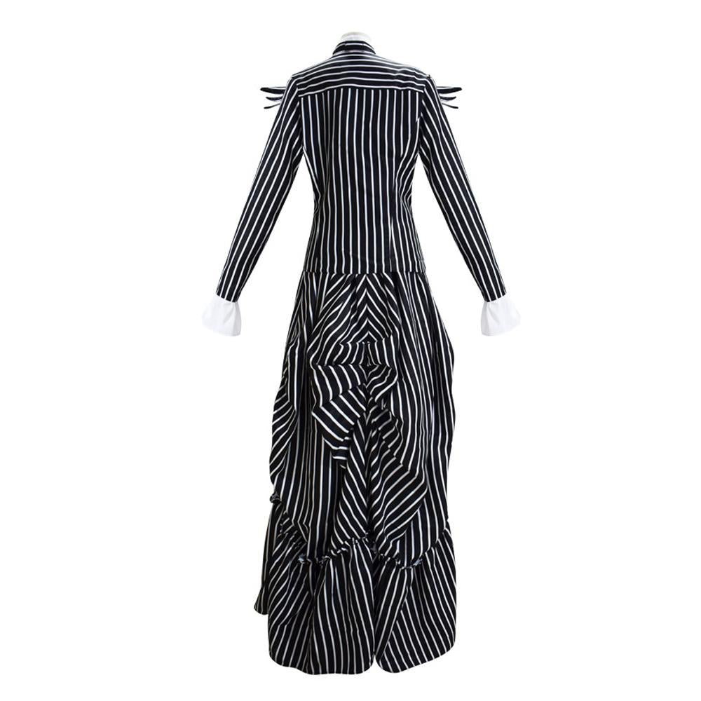 BuyAdult kids Jack Skellington Sally Suit Costume The Nightmare Before Christmas for women men Boy Girl full Set Now Cheaper With 3 - 5 Days Ship - PajamasBuy