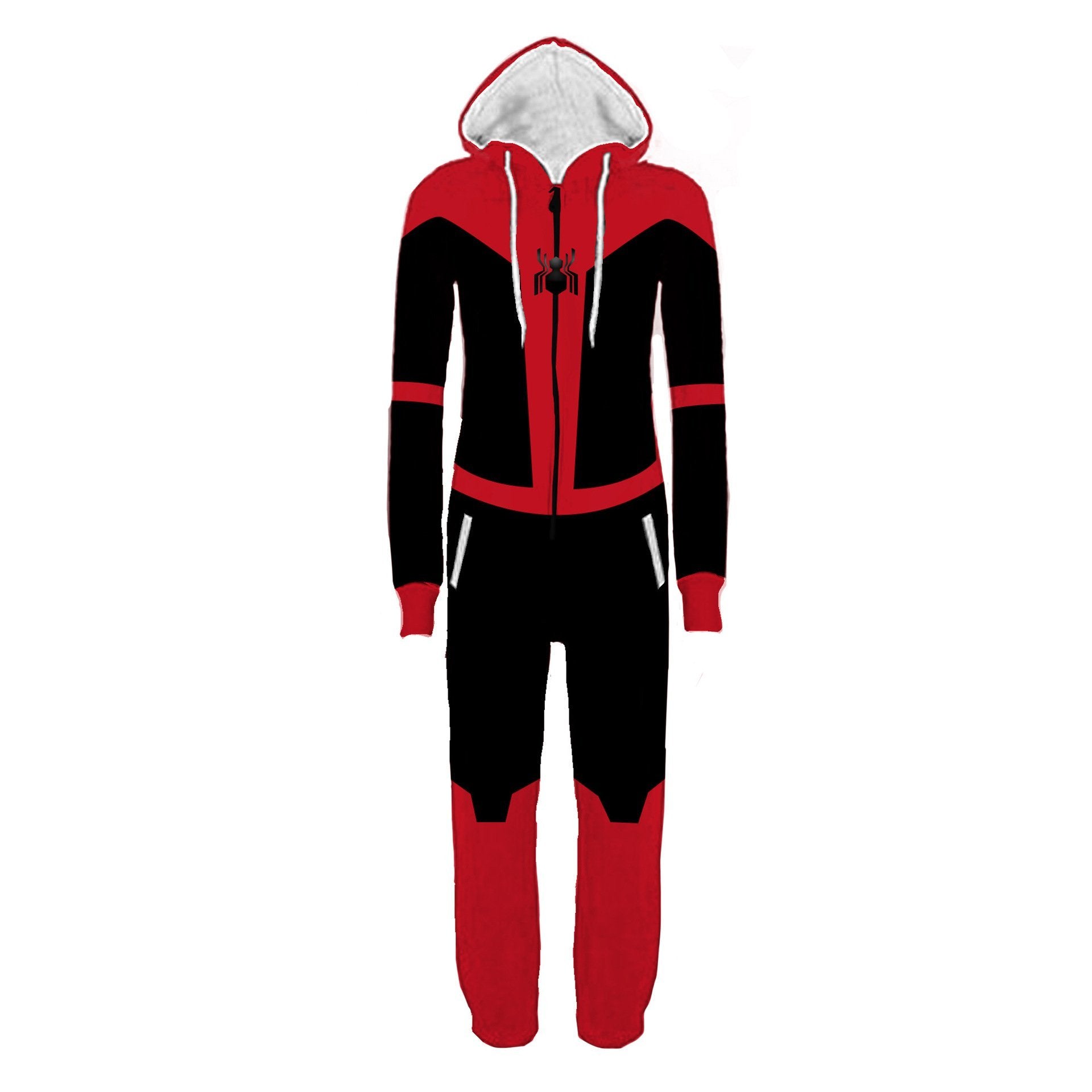 BuyAdult Men's Super hero Spider - man Deadpool The Flash One Piece costume Jumpsuit Now Cheaper With 3 - 5 Days Ship - PajamasBuy