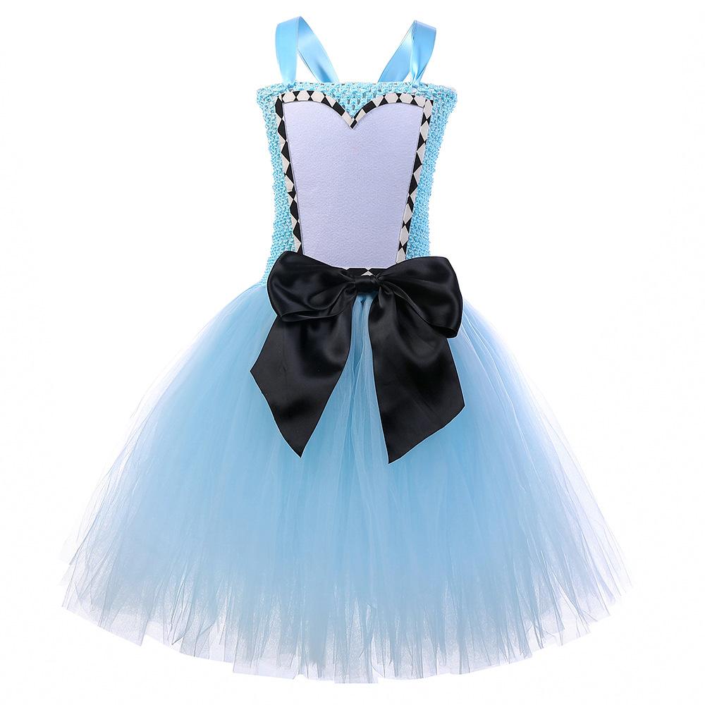 BuyAlice in Wonderland Alice Princess Costume Kids Girls Cosplay Party Tutu Dress Halloween Now Cheaper With 3 - 5 Days Ship - PajamasBuy