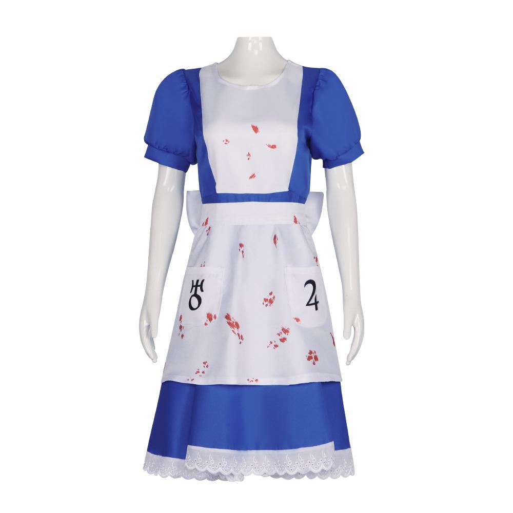 BuyAlice Madness Returns Maid Cosplay Costume Outfit Halloween Carnival Suit Now Cheaper With 3 - 5 Days Ship - PajamasBuy