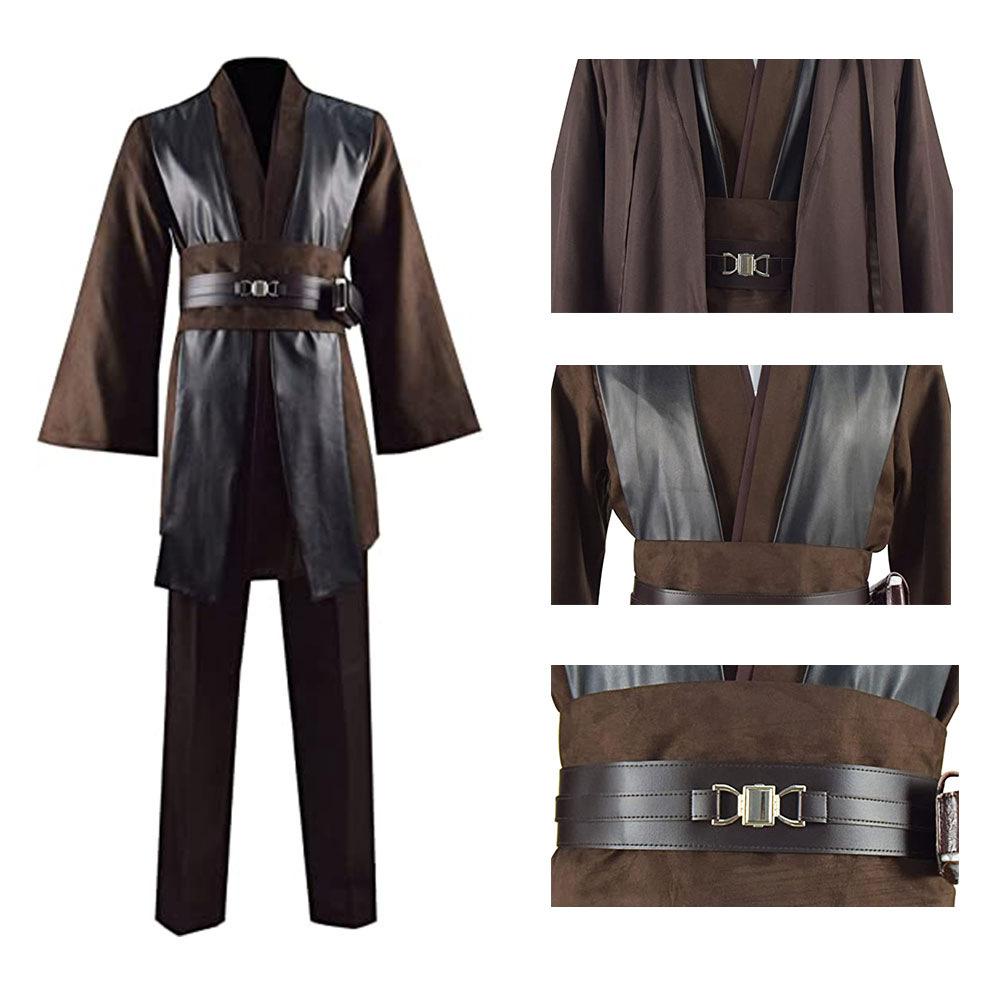 BuyAnakin Skywalker Obi - Wan Costume Cloak Cosplay Halloween Suit Now Cheaper With 3 - 5 Days Ship - PajamasBuy