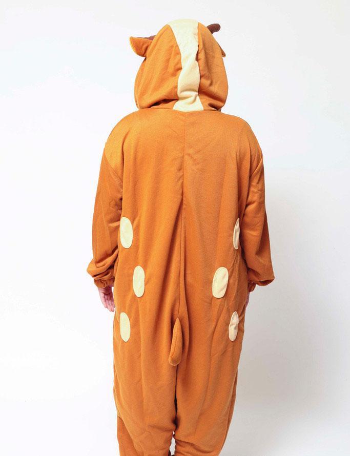 BuyAnimal Adult Deer Onesies Hoodie Kigurumi Costume pajamas Now Cheaper With 3 - 5 Days Ship - PajamasBuy