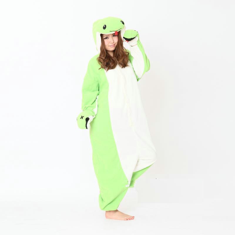 BuyAnimal Adult Snake Onesies Hoodie Kigurumi Costume Pajamas Now Cheaper With 3 - 5 Days Ship - PajamasBuy