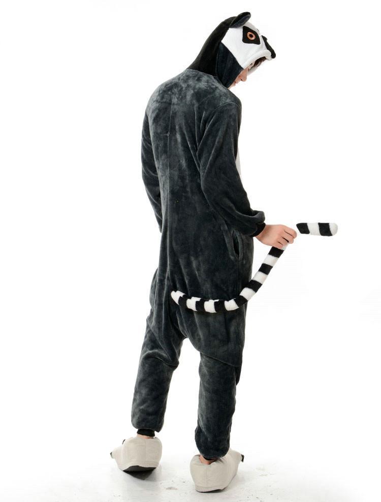 BuyAnimal Cat Kigurumi Hoodie Tailed Onesie Costume Pajamas Now Cheaper With 3 - 5 Days Ship - PajamasBuy