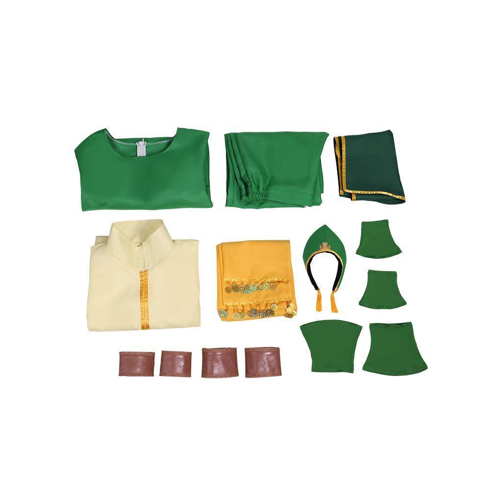 BuyAnime Toph Beifong Avatar The Last Airbender Costume Party Carnival Cosplay Full Set Now Cheaper With 3 - 5 Days Ship - PajamasBuy