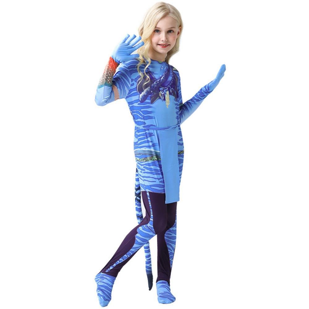 BuyAvatar: The Way of Water Cosplay Costume kids zentai costume jumpsuit Now Cheaper With 3 - 5 Days Ship - PajamasBuy