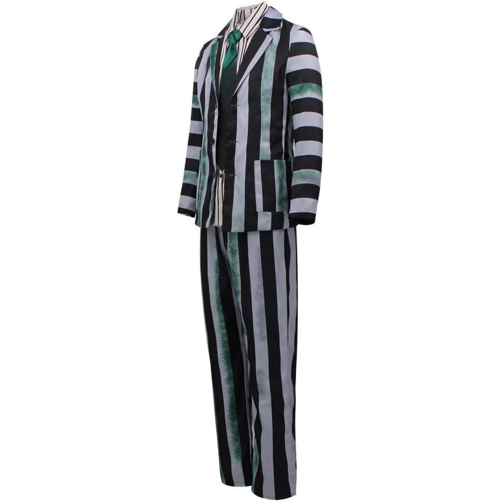 BuyBeetlejuice 2 Michael Keaton Costume for men Party Halloween Suit Now Cheaper With 3 - 5 Days Ship - PajamasBuy