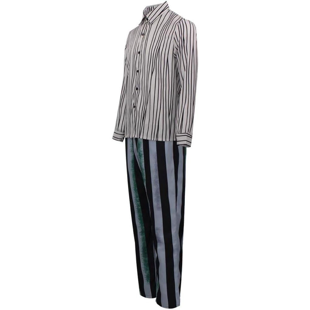 BuyBeetlejuice 2 Michael Keaton Costume for men Party Halloween Suit Now Cheaper With 3 - 5 Days Ship - PajamasBuy