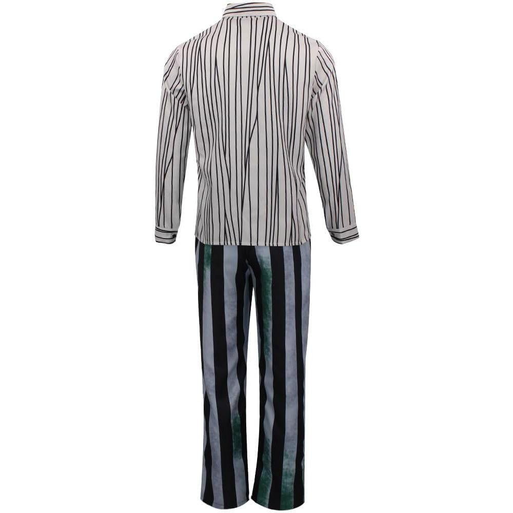 BuyBeetlejuice 2 Michael Keaton Costume for men Party Halloween Suit Now Cheaper With 3 - 5 Days Ship - PajamasBuy