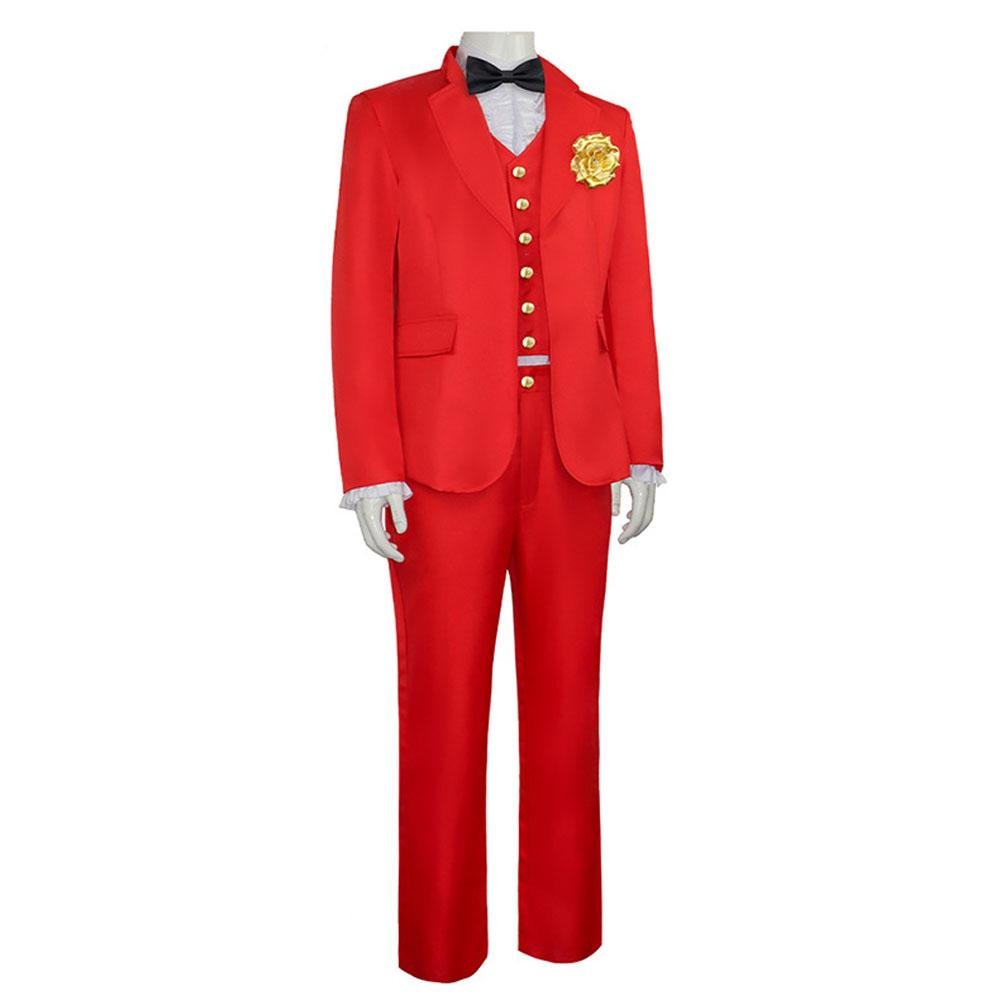 BuyBeetlejuice 2 Michael Keaton Costume Red Suit for Men Kids Party Halloween Now Cheaper With 3 - 5 Days Ship - PajamasBuy