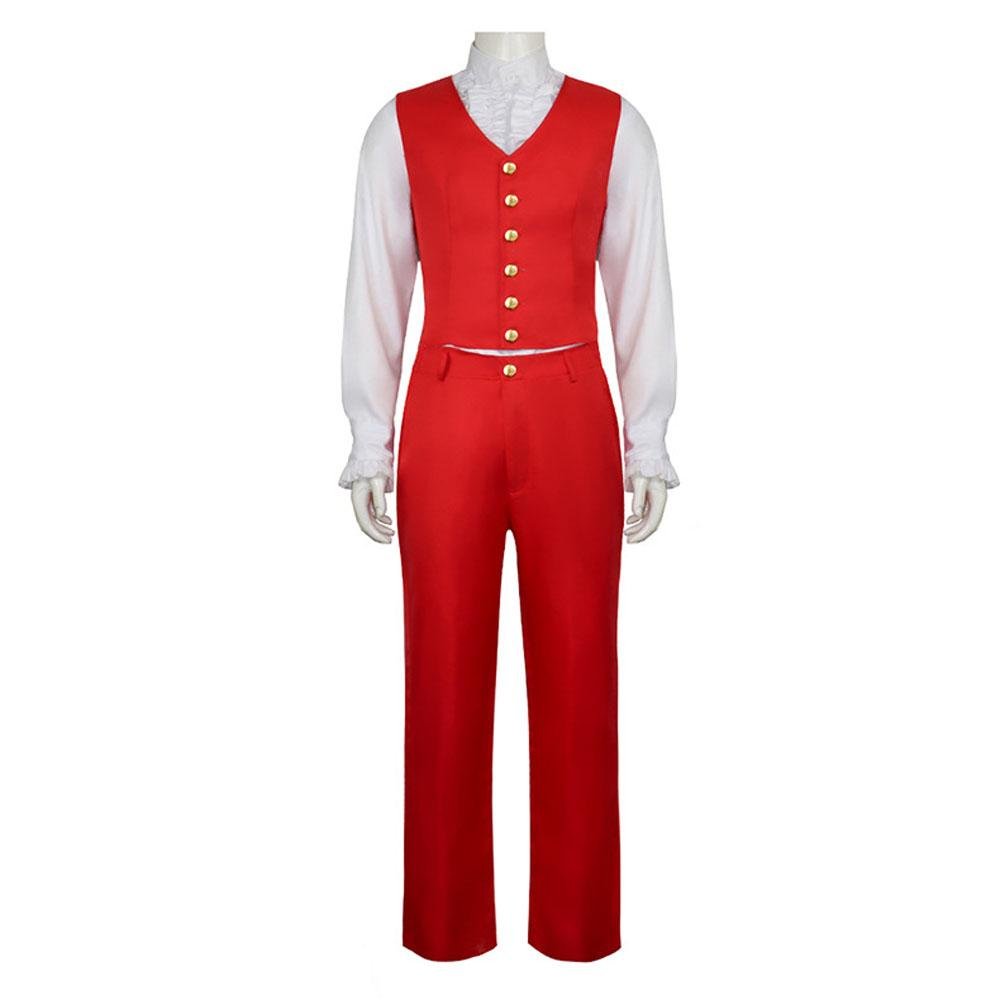 BuyBeetlejuice 2 Michael Keaton Costume Red Suit for Men Kids Party Halloween Now Cheaper With 3 - 5 Days Ship - PajamasBuy