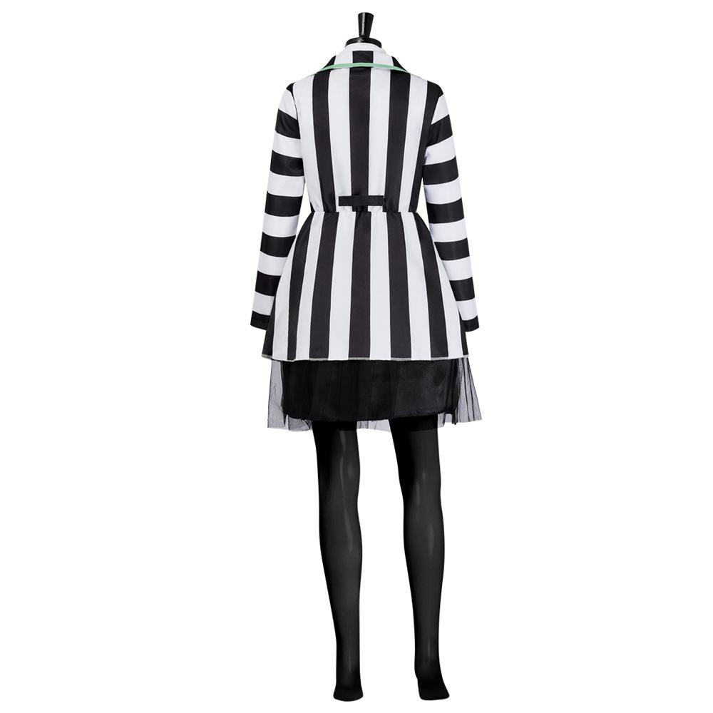 BuyBeetlejuice Adult Kids Blazer Dress Costume For Women Girl Now Cheaper With 3 - 5 Days Ship - PajamasBuy