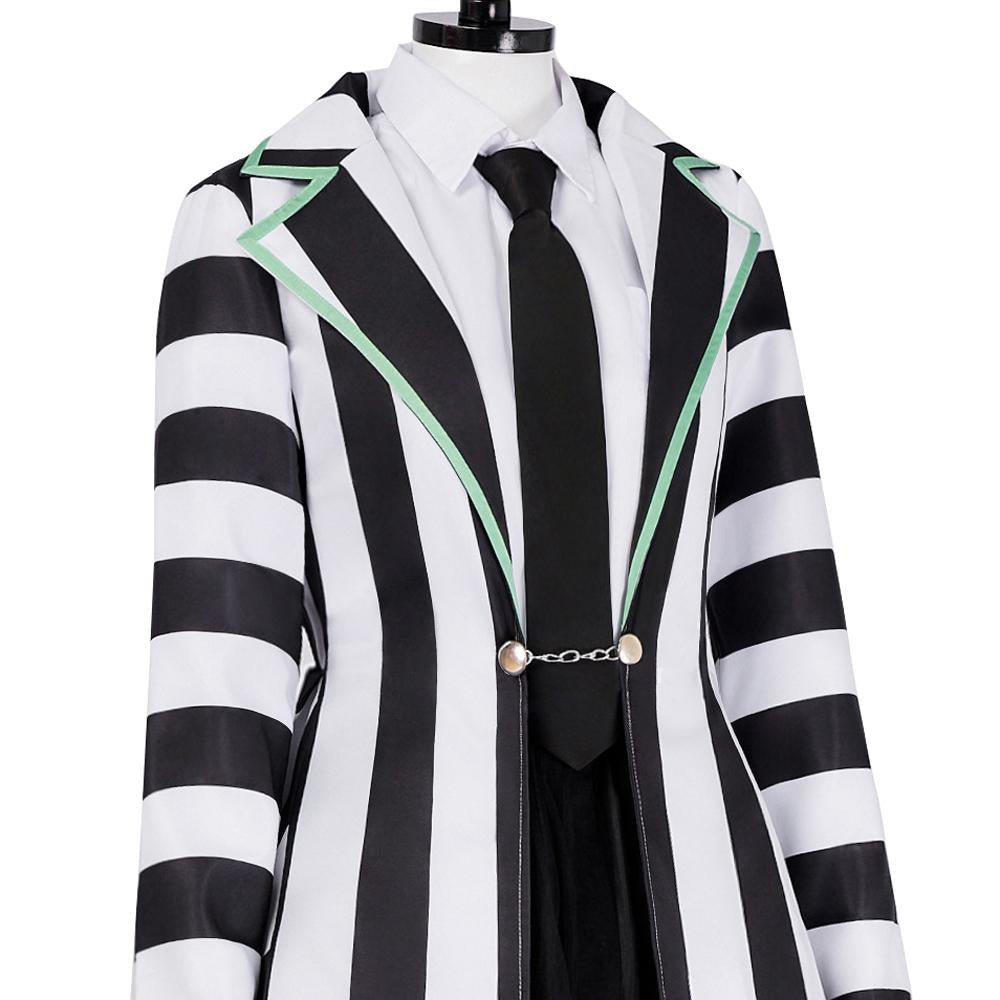 BuyBeetlejuice Adult Kids Blazer Dress Costume For Women Girl Now Cheaper With 3 - 5 Days Ship - PajamasBuy