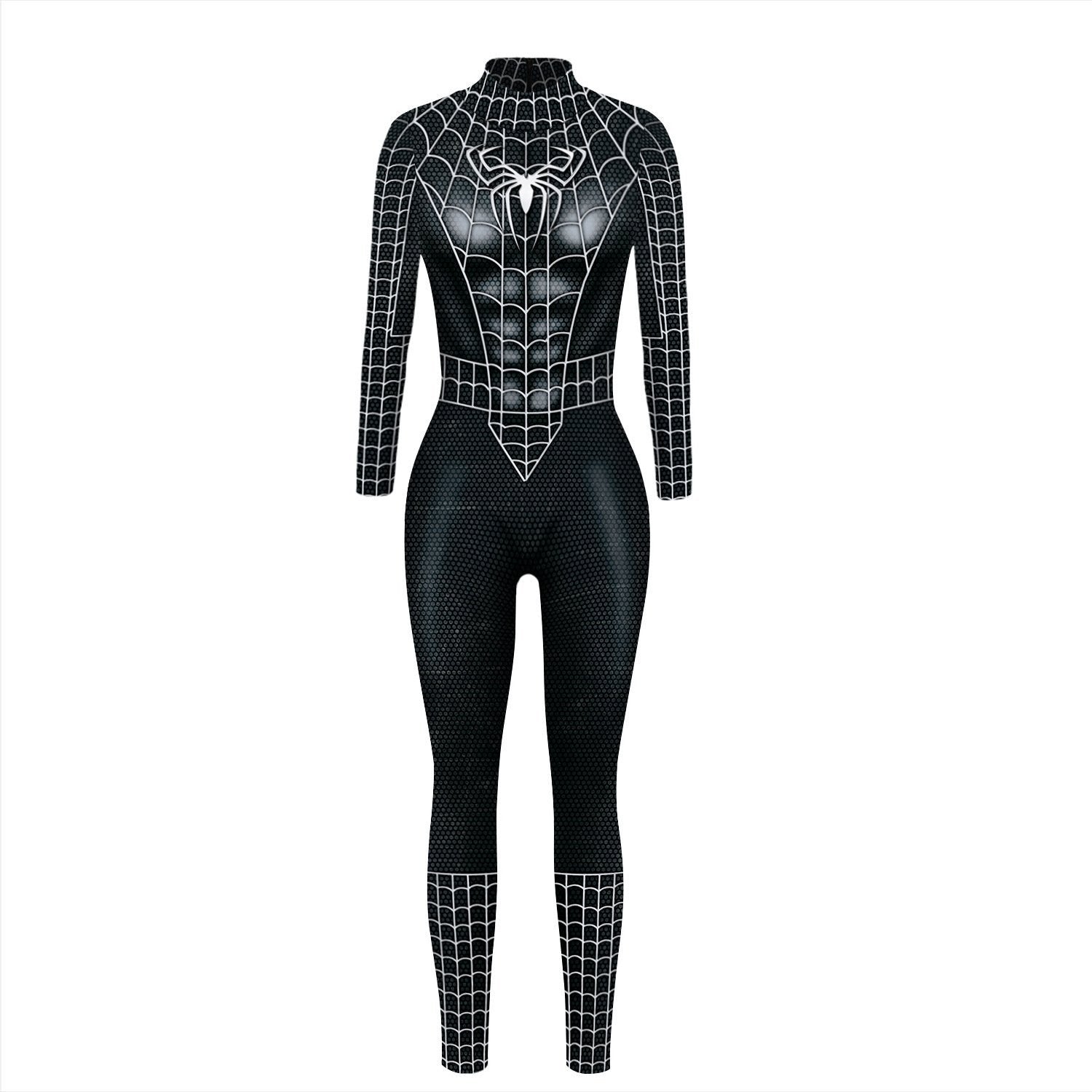 BuyBlack Peter B Parker Spider - man Cosplay Outfits Halloween Costume Women Jumpsuit Now Cheaper With 3 - 5 Days Ship - PajamasBuy