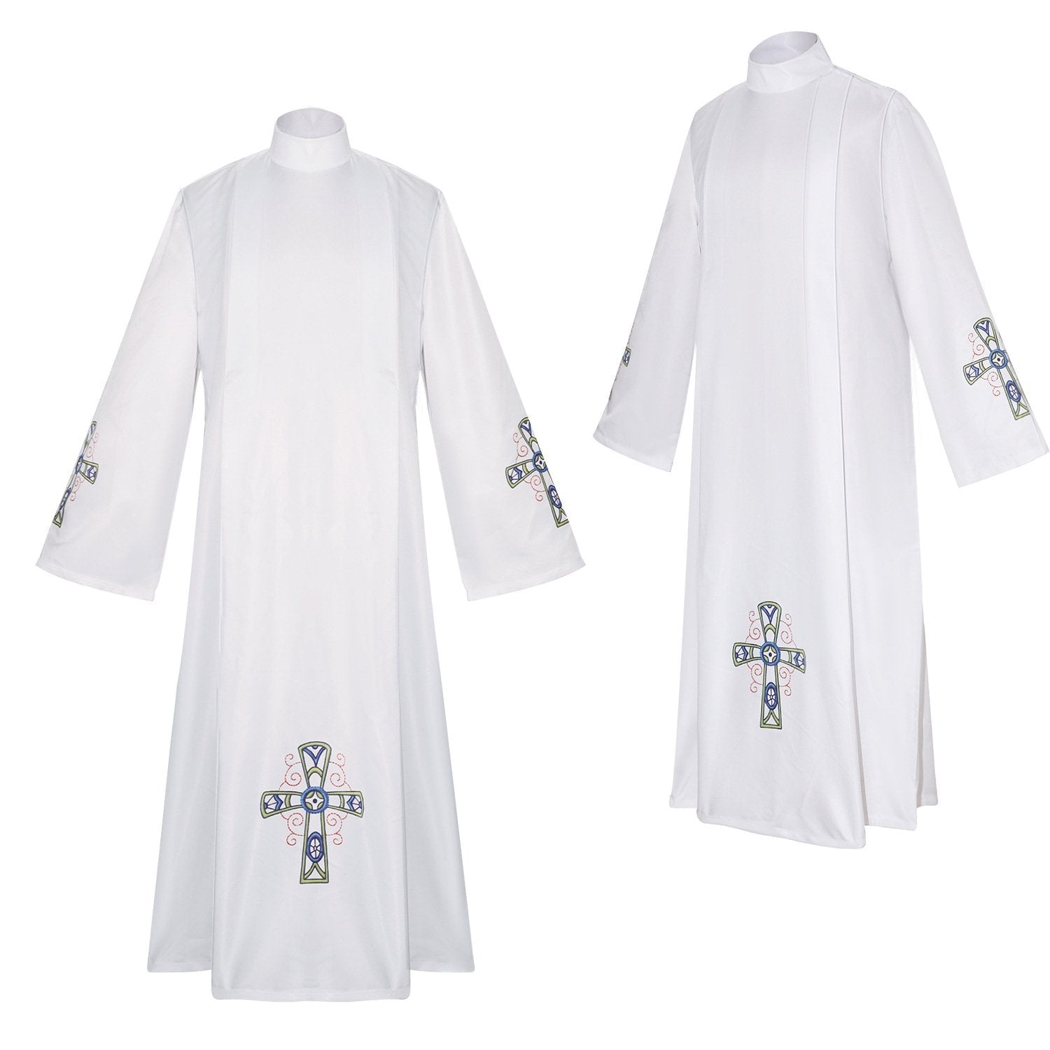 BuyBlue Cross Priests Uniform Carnival Cosplay Costume For Adult Now Cheaper With 3 - 5 Days Ship - PajamasBuy