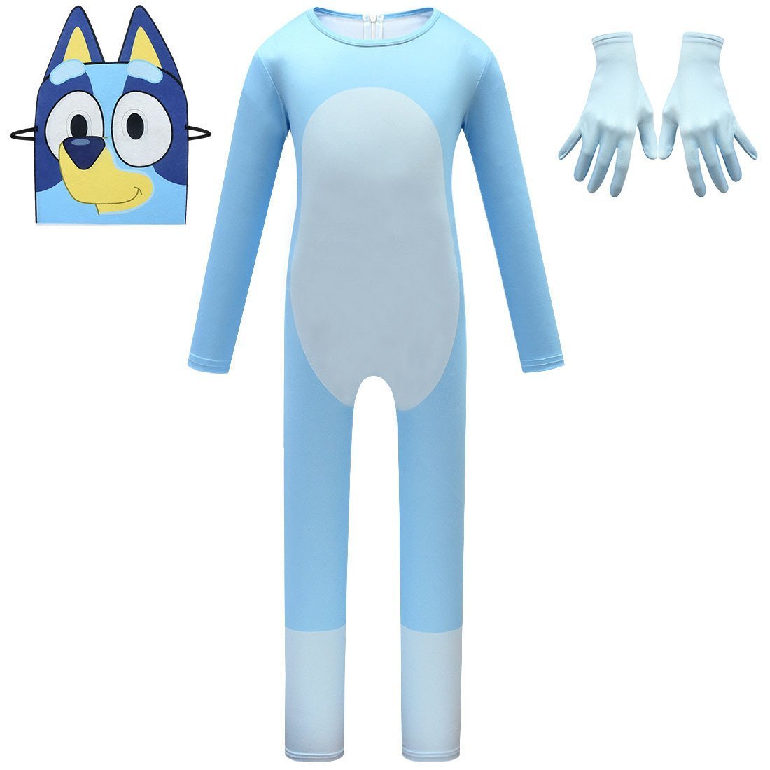 BuyBoys Bluey Girls Bingo Dog Kids Halloween Cosplay Party jumpsuit Onesie Costume Now Cheaper With 3 - 5 Days Ship - PajamasBuy