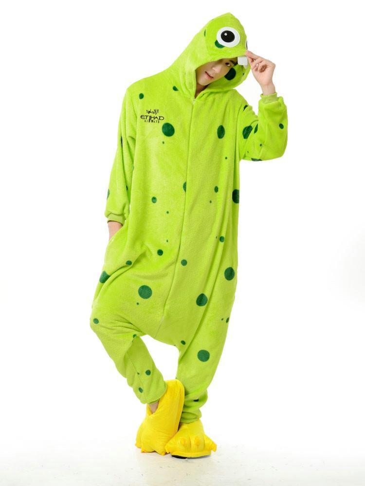 BuyBucktooth Monster Animal Kigurumi Oneises Costume Pajamas Now Cheaper With 3 - 5 Days Ship - PajamasBuy