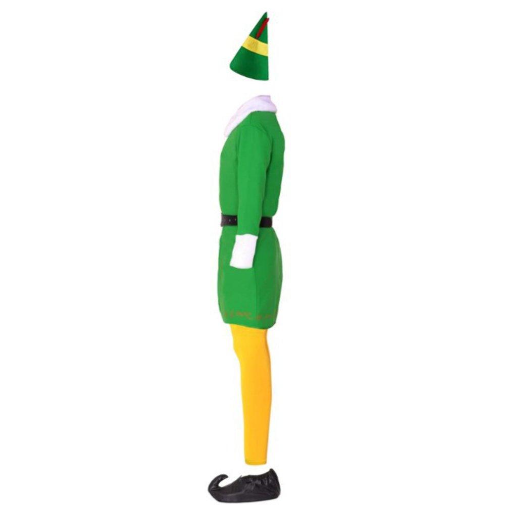 BuyBuddy Elf Christmas Cosplay Costume Full Set Party Costumes for Men Now Cheaper With 3 - 5 Days Ship - PajamasBuy