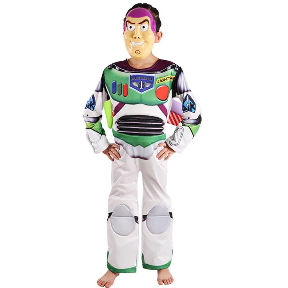 BuyBuzz Lightyear Toy Story Carnival Cosplay Costume Set For Kids Boys With Mask Wing Now Cheaper With 3 - 5 Days Ship - PajamasBuy