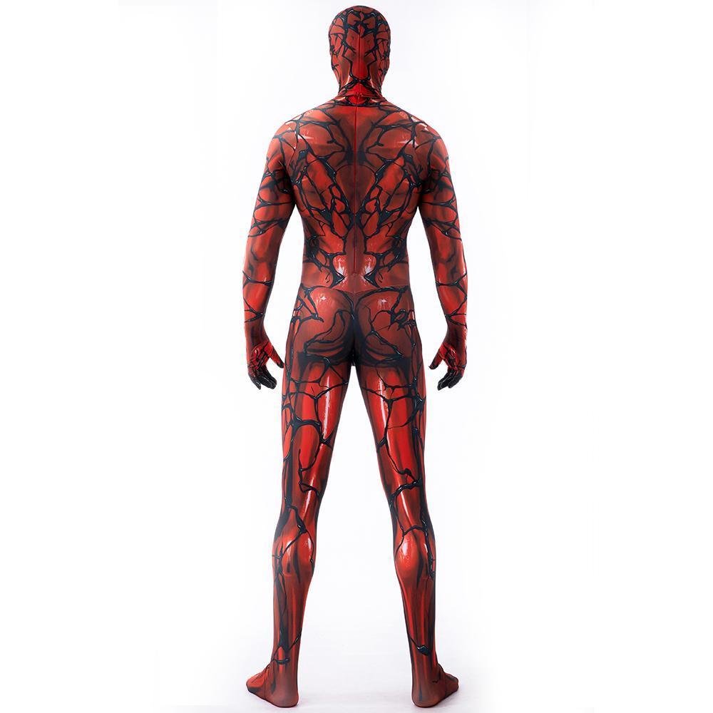 BuyCarnage Red Rubies Venom Spider - Man Costume Cosplay Jumpsuit Superhero Bodysuit Halloween Suit Zentai For Adult Kids Now Cheaper With 3 - 5 Days Ship - PajamasBuy