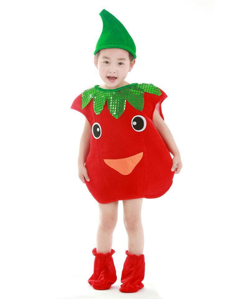 BuyCartoon Fruit Plant Vegetables Children Kid Gift Costume Now Cheaper With 3 - 5 Days Ship - PajamasBuy