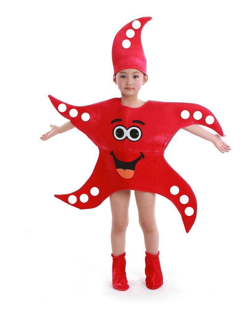 BuyCartoon Starfish Octopus Children Kids Gift Kigurumi Costume Now Cheaper With 3 - 5 Days Ship - PajamasBuy