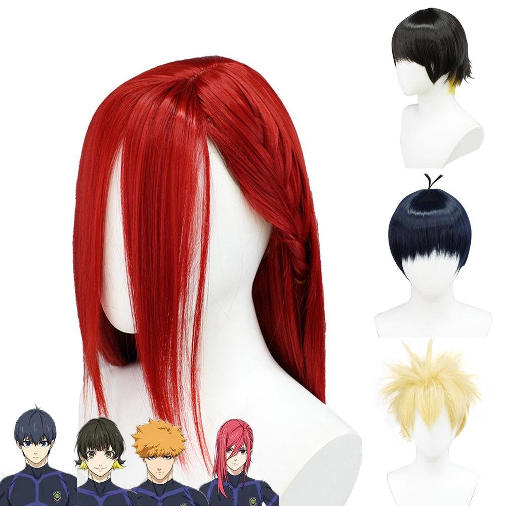 BuyChigiri Hyoma Cosplay Wig Bachira Meguru Hair Blue Lock costume wigs Now Cheaper With 3 - 5 Days Ship - PajamasBuy