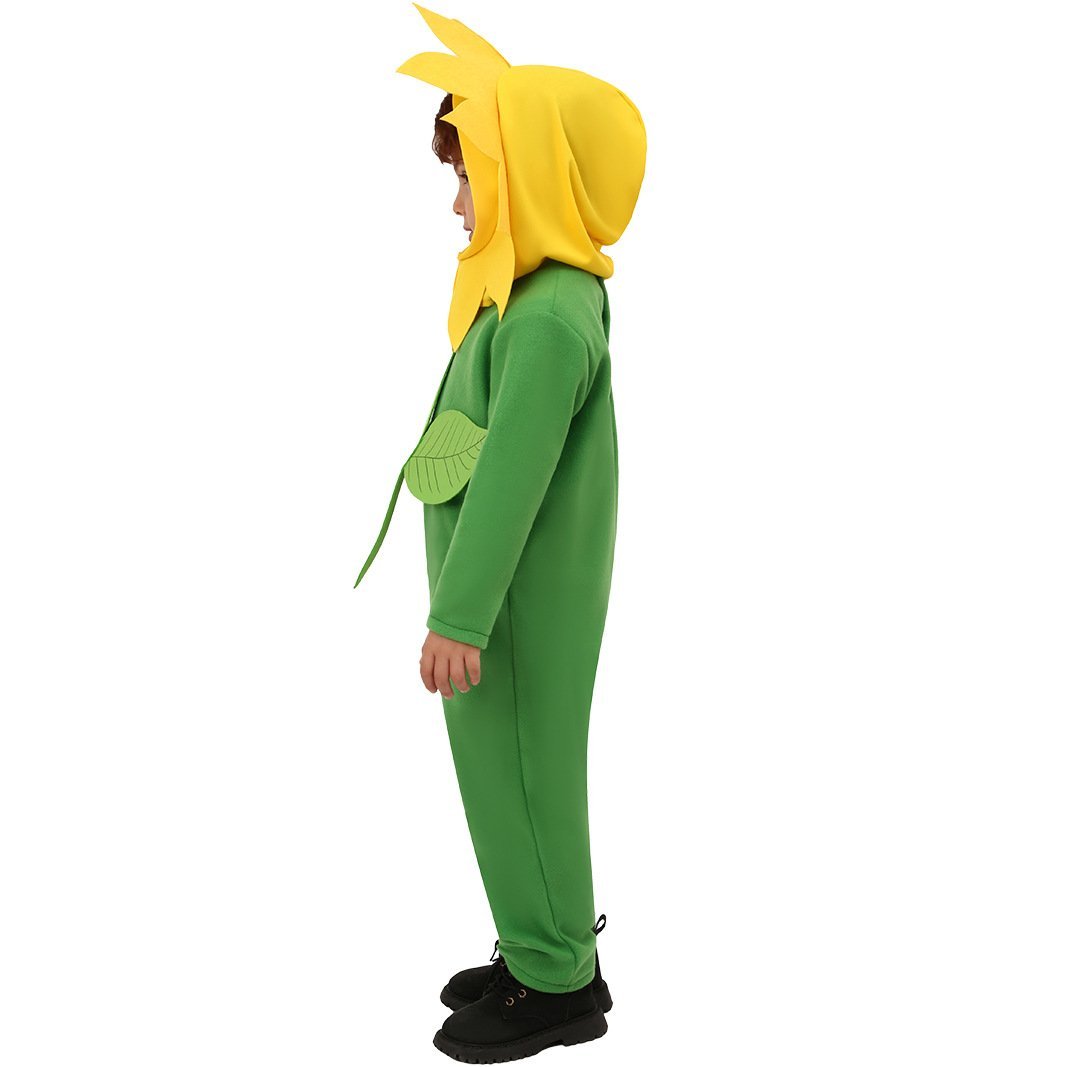 BuyChildren's Day Sun Flower Kids Jumpsuit Stage Party Cosplay Costumes Now Cheaper With 3 - 5 Days Ship - PajamasBuy