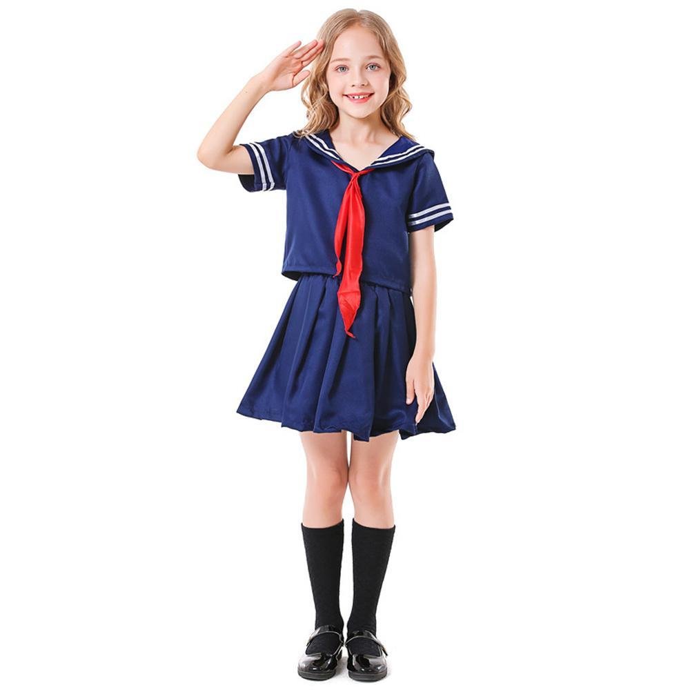 BuyChildren's Japanese anime style JK dark blue sailor costume Now Cheaper With 3 - 5 Days Ship - PajamasBuy