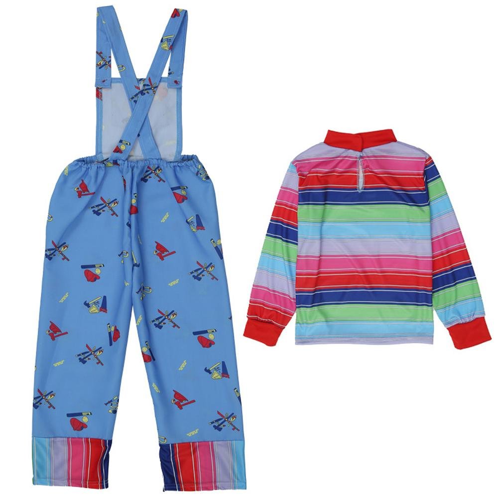 Buychild's kids Chucky Costume Boy Jumpsuit Girls Dress stage Halloween Now Cheaper With 3 - 5 Days Ship - PajamasBuy