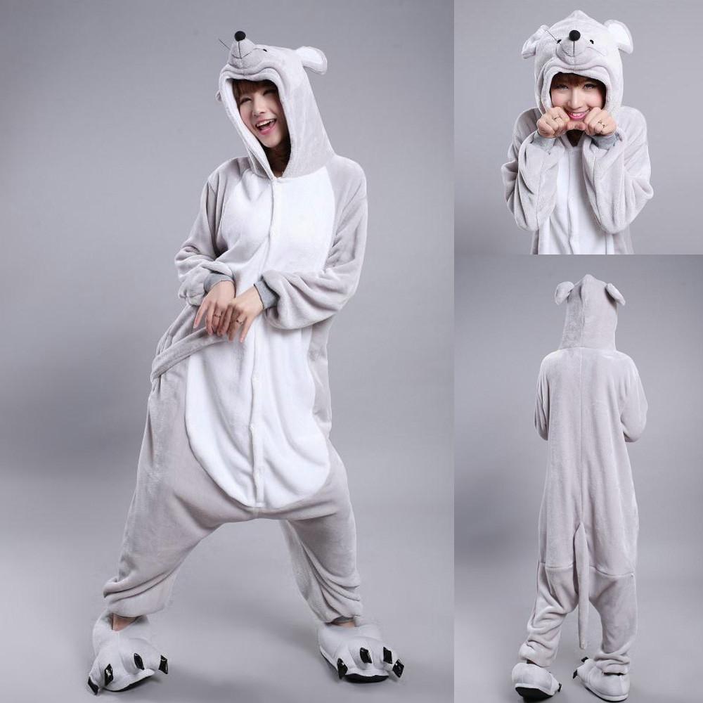 BuyChinese Zodiac Signs Mouse Kigurumi Animal Onesies Pajamas Costume Now Cheaper With 3 - 5 Days Ship - PajamasBuy