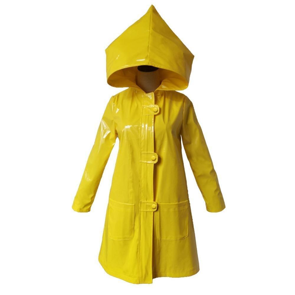 Coraline Little Nightmares cosplay six halloween horror yellow costume Raincoat - Pajamasbuy