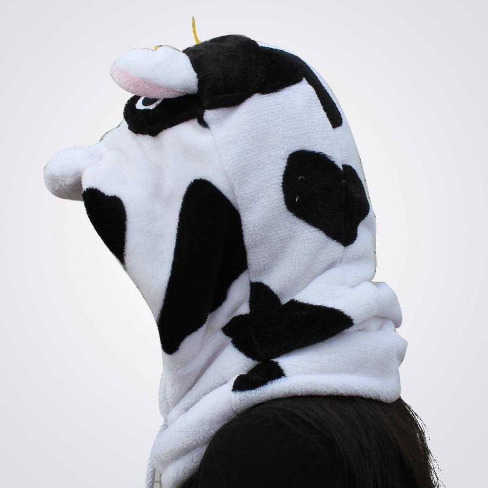 BuyCow Kigurumi Neckwarmer Hood hat animal onesiese accessories Now Cheaper With 3 - 5 Days Ship - PajamasBuy