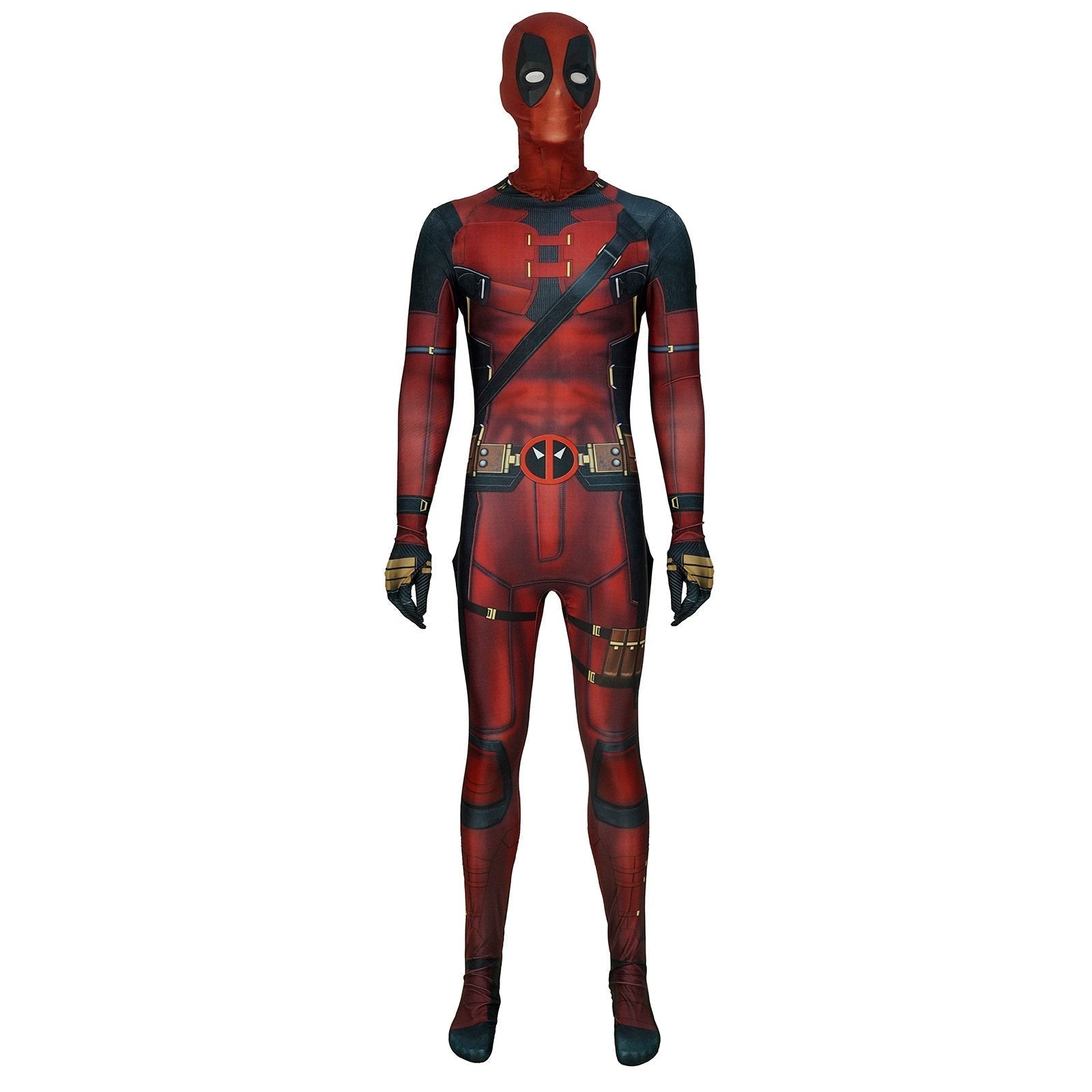 BuyDeadpool 3 Wade Wilson Cosplay Jumpsuit Halloween Costume for Adults & Kids Now Cheaper With 3 - 5 Days Ship - PajamasBuy