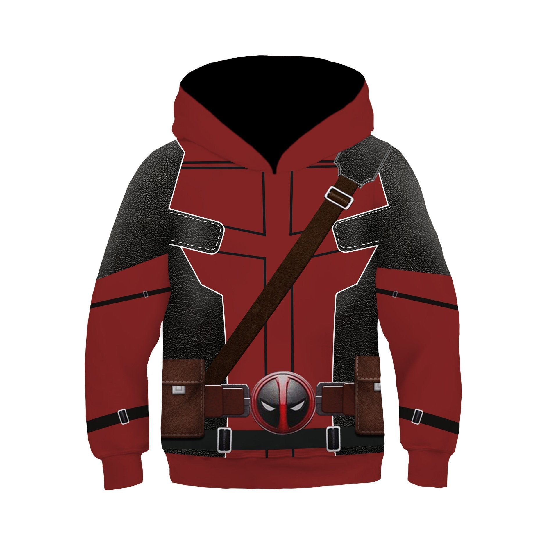 BuyDeadpool and Wolverine Children 3D cartoon Sweater Jumpsuit cosplay Now Cheaper With 3 - 5 Days Ship - PajamasBuy