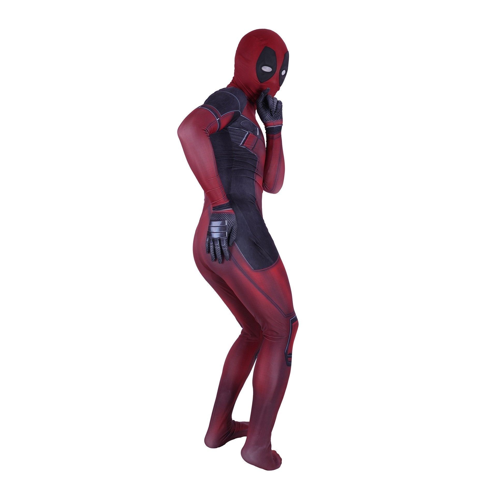 BuyDeadpool Cosplay Jumpsuit Adult And Kids Halloween Costume Now Cheaper With 3 - 5 Days Ship - PajamasBuy