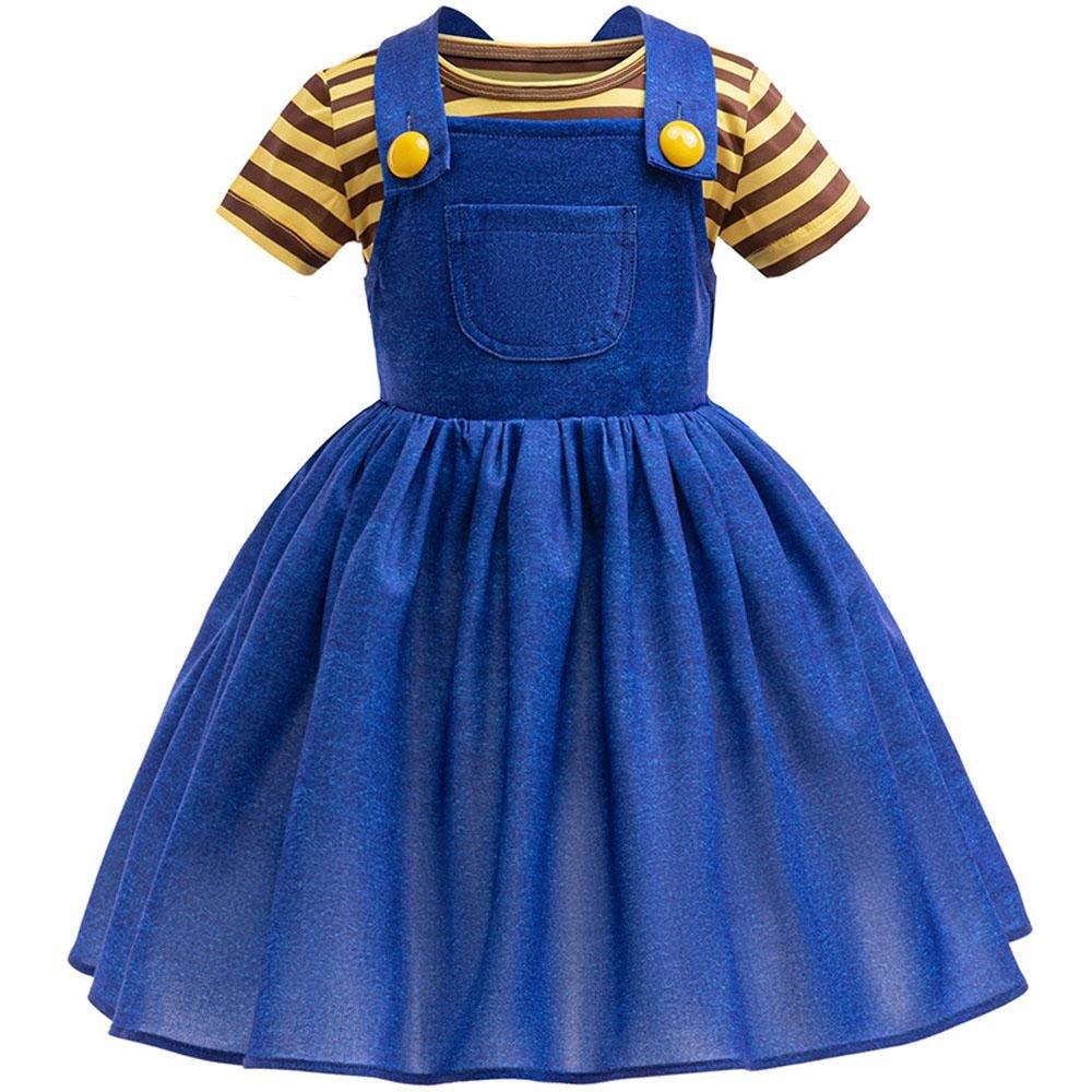 Despicable Me Agnes Costume Cosplay Dress Halloween Party Outfit - Pajamasbuy