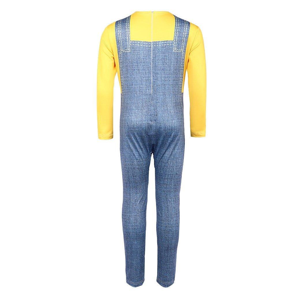 Despicable Me Minion Costume Cosplay Halloween Masquerade Party Halloween Full Set - Pajamasbuy