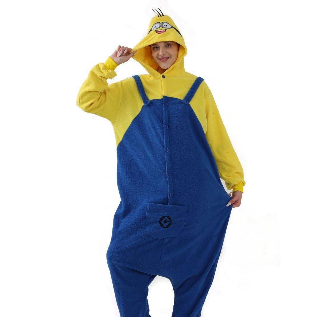 Despicable Me Minions Group Onesies Costume kigurumi Onesies Party For Adult - Pajamasbuy