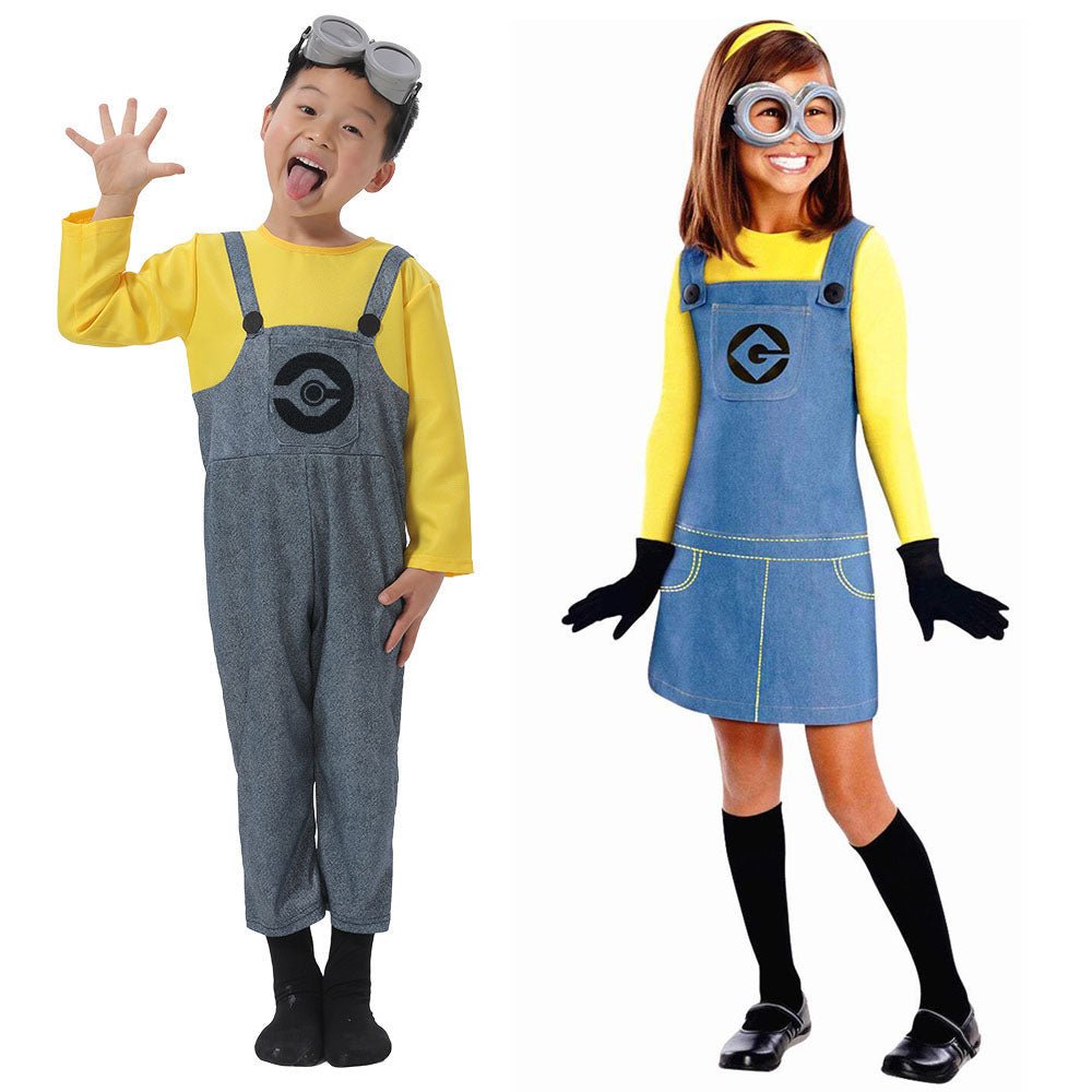 BuyDespicable Me Minions Kids Children Cartoon Cosplay Costume Boys Girls Now Cheaper With 3 - 5 Days Ship - PajamasBuy