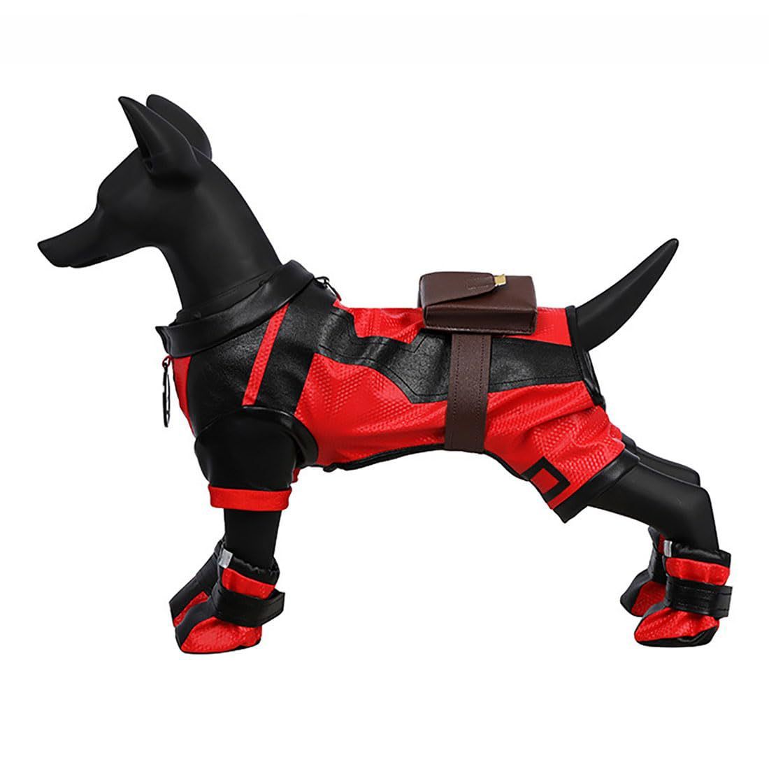 BuyDog Deadpool Costume Dog Pool Costumes Now Cheaper With 3 - 5 Days Ship - PajamasBuy