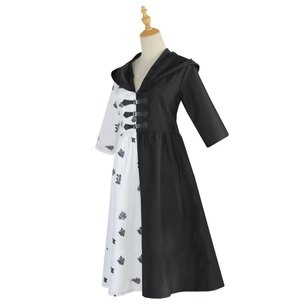 BuyEvil Madame Costume Cruella De Vil cosplay dress 101 Dalmatians Now Cheaper With 3 - 5 Days Ship - PajamasBuy