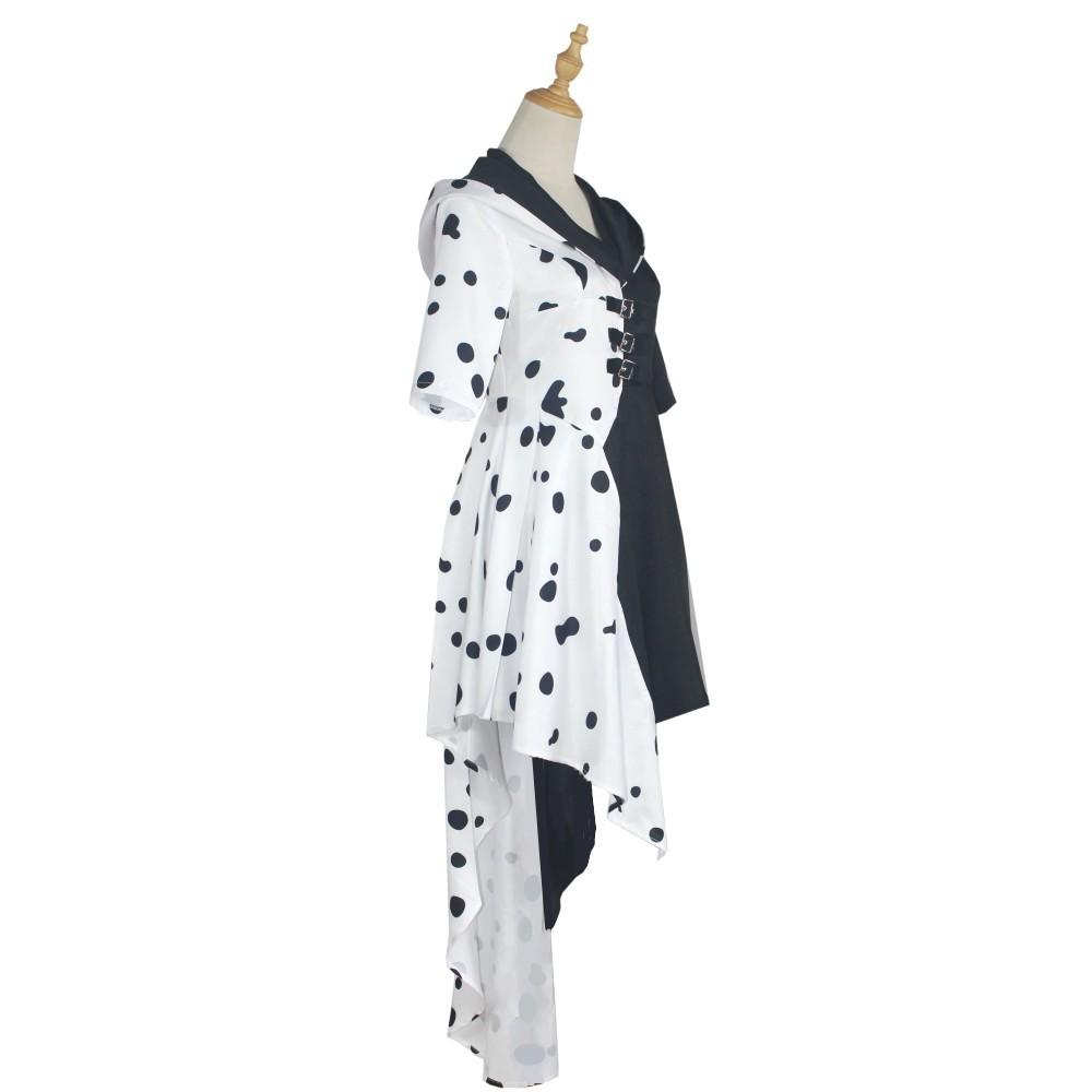 BuyEvil Madame Costume Cruella De Vil cosplay dress 101 Dalmatians Now Cheaper With 3 - 5 Days Ship - PajamasBuy