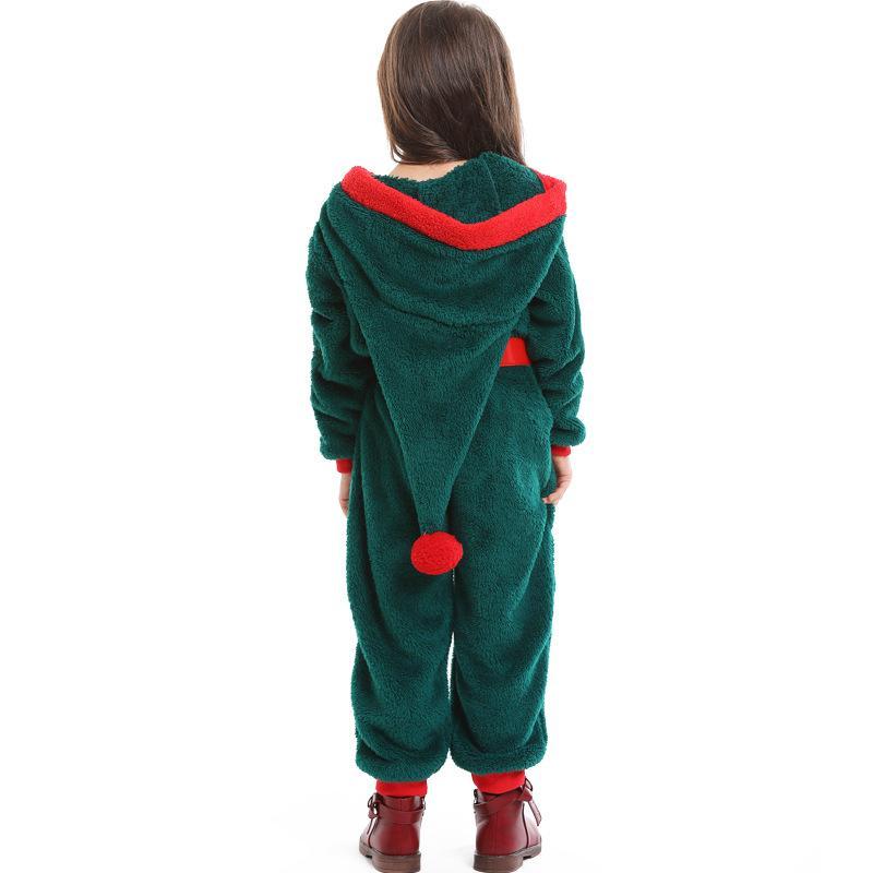 BuyFamily Matching Tree Onesies Green Hooded One - Piece Pajamas Now Cheaper With 3 - 5 Days Ship - PajamasBuy