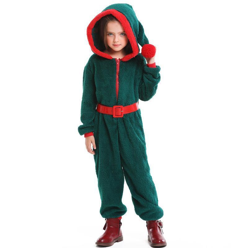 BuyFamily Matching Tree Onesies Green Hooded One - Piece Pajamas Now Cheaper With 3 - 5 Days Ship - PajamasBuy