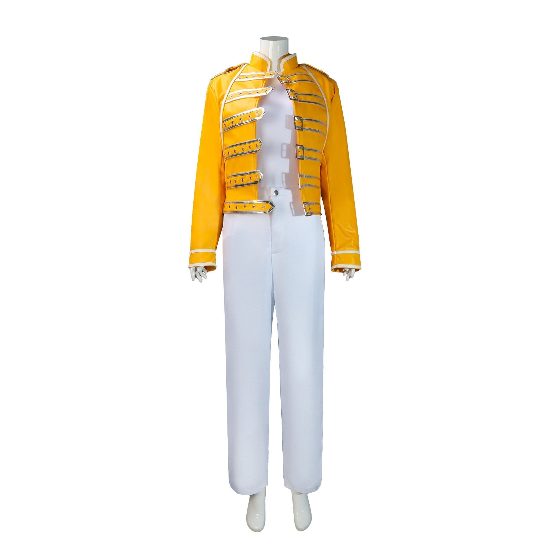 BuyFreddie Mercury Cosplay Costume Queen's Lead Singer Outfit for Adults Now Cheaper With 3 - 5 Days Ship - PajamasBuy