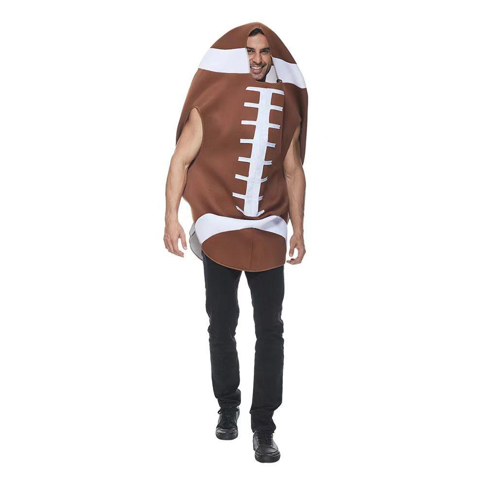 BuyFunny Rugby Sports Equipment Halloween Carnival Suit Cosplay Costume For Adults Now Cheaper With 3 - 5 Days Ship - PajamasBuy