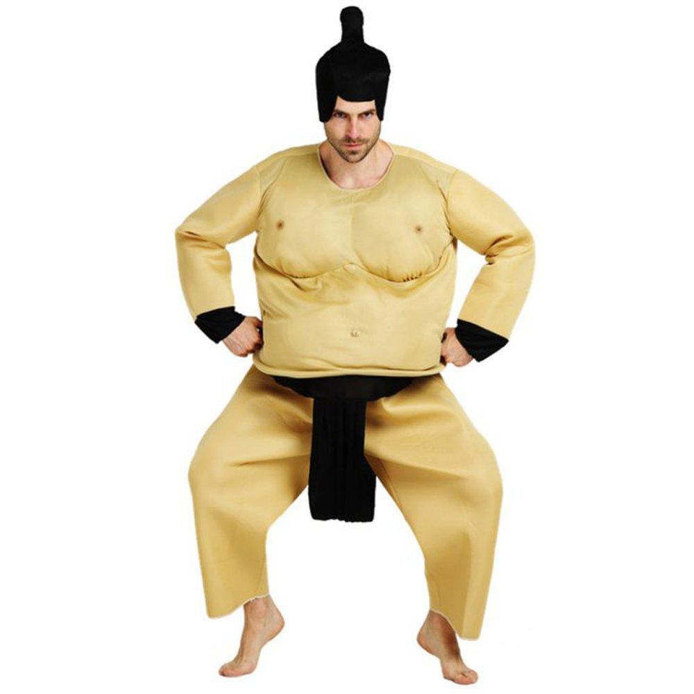 BuyFunny Sumo Costume Halloween Party Cosplay Fat Wrestler Suit Now Cheaper With 3 - 5 Days Ship - PajamasBuy